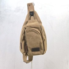 Canvas Sling Bag Over the Shoulder Small Unbr...