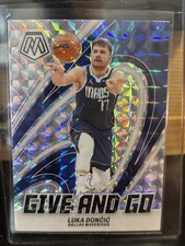 2023-24 Panini Mosaic - Give and Go Luka Dončić #11 Mosaic Prizm