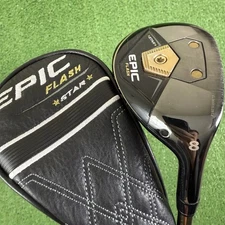 Callaway Epic Flash Star 8 Hybrid 34 8H ATTAS Speed Series 50g Regular Flex 38”