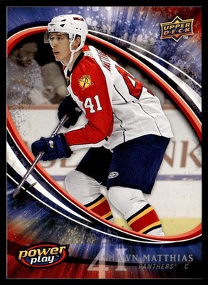 2008-09 Upper Deck Power Play Box Set Shawn Matthias Florida Panthers #125