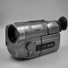 Canon UC-V200 E 440x Digital 22x Zoom Video Camera Camcorder Used Working