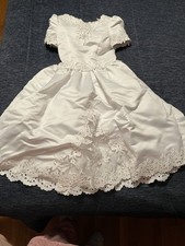 L  Etoile First Communion Dress, White, Size 6