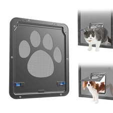 Cat Screen Door, Flap Opening 8 x 10 inches, Cat Door for Screen Door, Magnet...