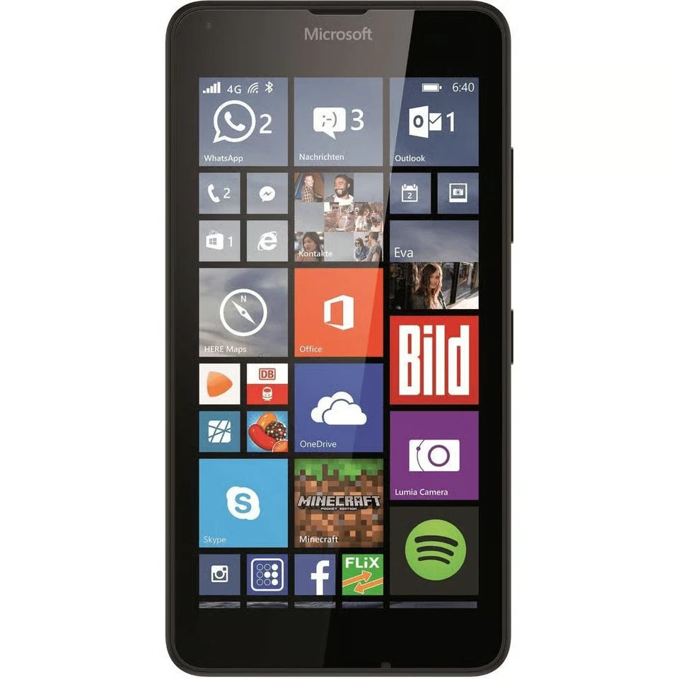 Microsoft Lumia 640 8GB Nero - Immagine 2 di 3