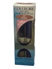 Covergirl Outlast All-Day Lipcolor, Colorcoat & Topcoat # 600 Plum Blossom