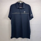 Mens TravisMathew Luna Sol Polo Shirt Navy Blue sz. M
