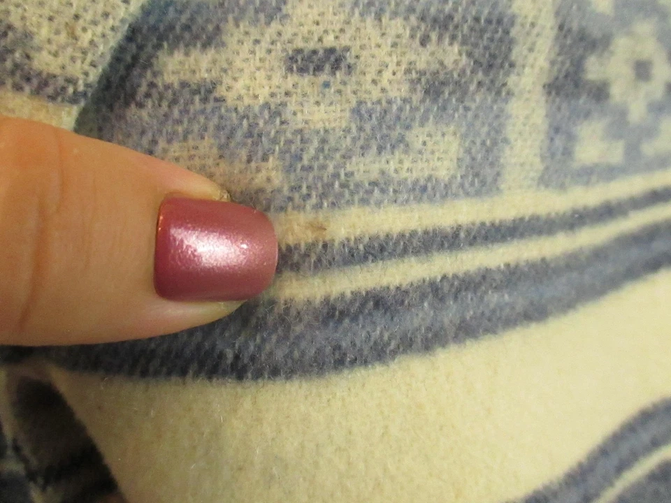 Braetan Jacket Womens Medium Gray Blue Southwest Aztec Ranch Western Wool Blend - Image 4 of 4