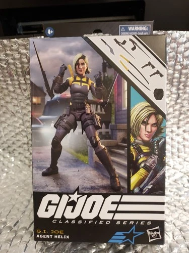 G.I. Joe Classified Series Agent Helix, Collectible G.I. Joe Action Figure #104S