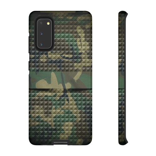 Tough Cases For iPhone, Samsung Galaxy, Google Pixel, 3D Military Green Camo - Picture 215 of 219