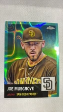 2022 Topps Chrome Platinum Anniversary #81 Joe Musgrove Aqua Lava 71/299