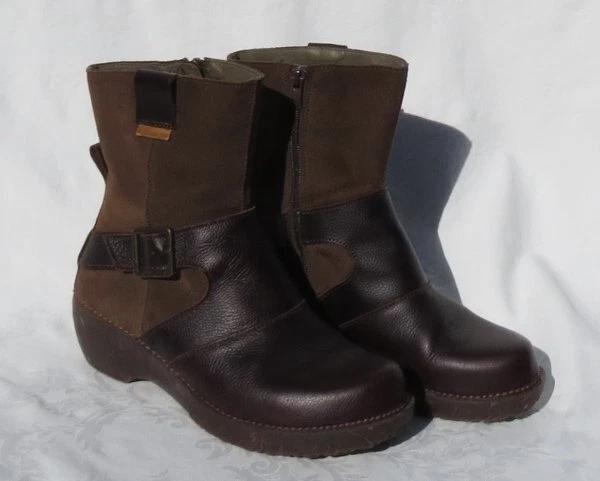 EL NATURALISTA US Women’s sz 9 40 Brown Suede Leather C77 Ankle Boots Shoes EUC - Image 3 of 4