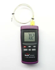 Digital K-Type Thermometer with Very High Temperature Thermocouple DT1311 PK1000