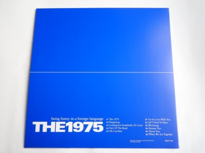 The 1975 - Being Funny In A Foreign Language (Blue Transparent