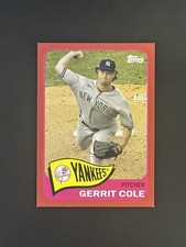 2021 Topps 1965 Topps Redux Red Border /70 Gerrit Cole #T65-35
