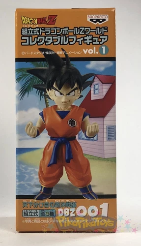 Figura Coleccionable Goku Auténtica Dragon Ball Kai Z World V 1 WCF DWC DBZ001
