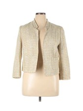 NWT Ann Taylor Women Brown Blazer 14
