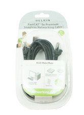 Belkin FastCAT 5e Premium Snagless Networking Cable RJ45 Male/Male 7ft