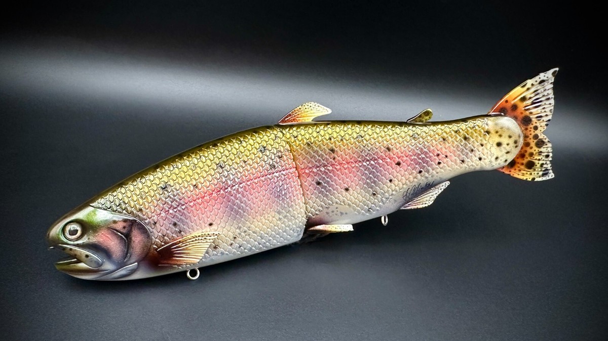 HINKLE TROUT CLONE CUSTOM PAINTED JUVENILE TROUT 11