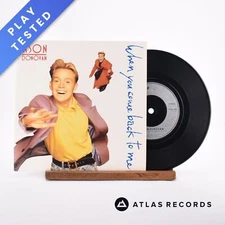 Jason Donovan - When You Come Back To Me - 7" Vinyl Record - VG+/VG+