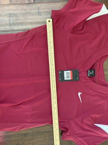 NWT NIKE VAPOR PRO FIELD MENS 845929-612 TEAM RED MAROON FOOTBALL JERSEY Large - Picture 6 of 10