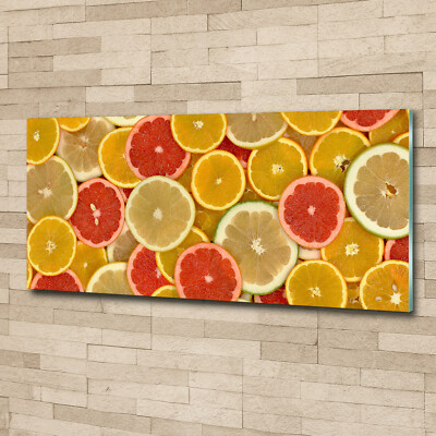 Acrylglas-Bild Wandbilder Druck 125x50 Deko Essen & Getränke Zitrusfrüchte