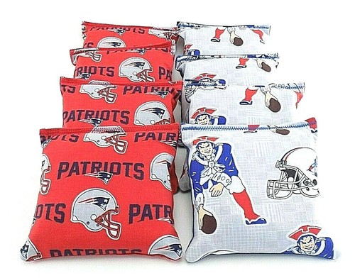 Patriots Regulation Cornhole Bean Bag Weight 15-16oz 6.25in X 6.25in .25in seam - Picture 8 of 8