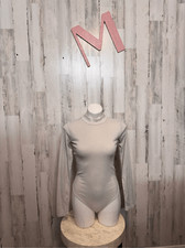White long sleeve bodysuit