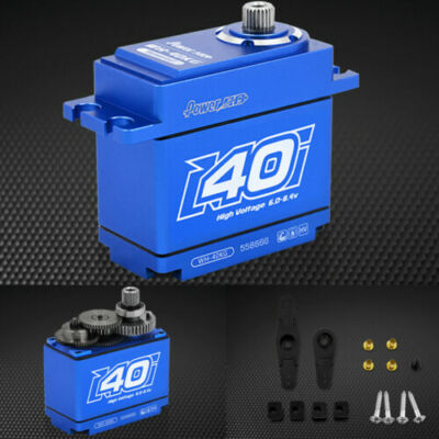 POWER HD WH-40KG Waterproof 555.5 oz  .17 Titanium Gear Servo SAVOX FUTABA AXIAL