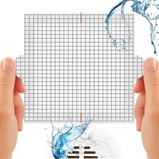25 Pack Disposable Shower Drain Hair Catcher Mesh Stickers Firm Adhesive Anti-Cl