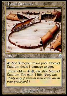 *MRM* FR/VF 2x Nomadenstadion - Nomad Stadium MTG ODY