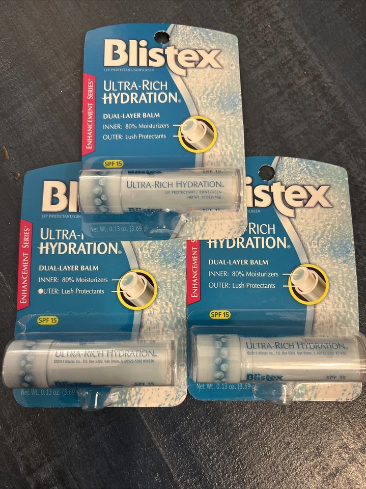 Bálsamo labial de doble capa hidratación ultra rico Blistex FPS 15 Foto 3 de 4