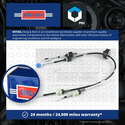 Gear Change Cable fits OPEL ASTRA H 1.6 07 to 10 6-Speed Manual Transmission B&B