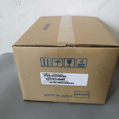 1PC New YASKAWA SGMGV-30ADC6C AC Servo Motor SGMGV30ADC6C Expedited Shipping