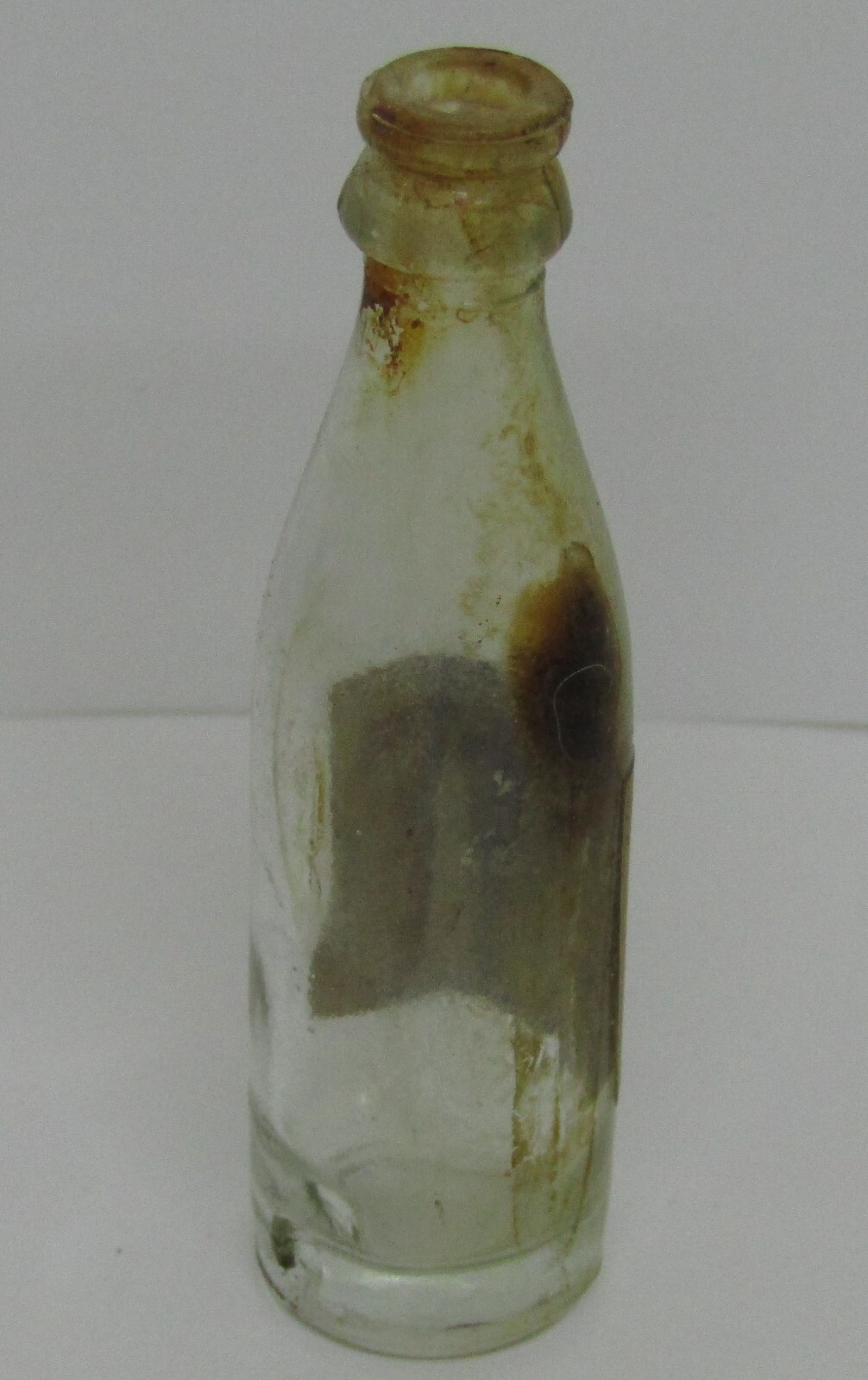 Yoo-Hoo Chocolate Drink Empty Vintage Small Miniature Bottle