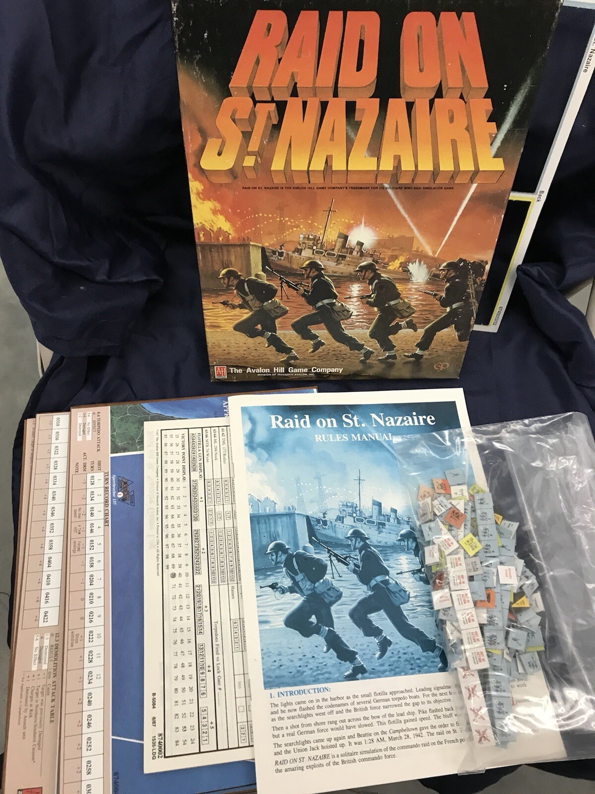 Raid On St Nazaire Board Game eBay
