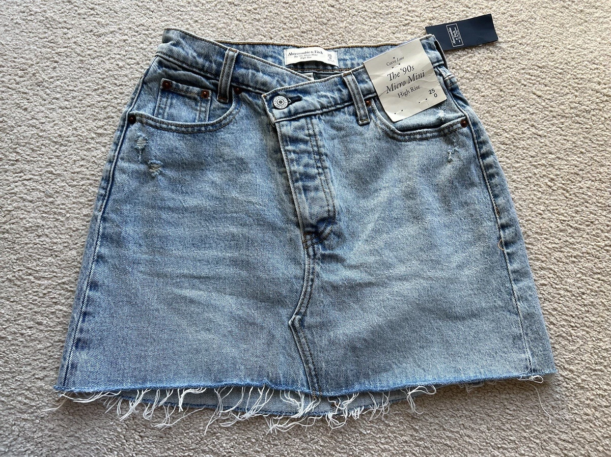 Abercrombie denim store skirt