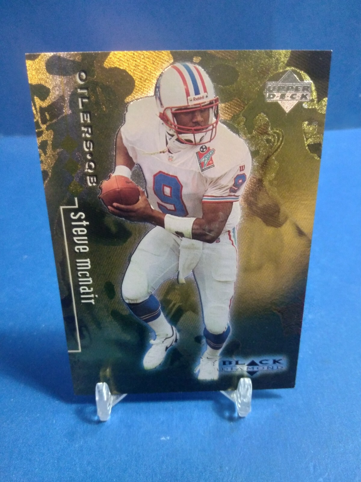 1998 Upper Deck Black Diamond Rookie Edition Triple /1500 Steve McNair #85