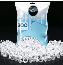 300x Pigment Rings Tattoo Ink Cup Makeup Ring Glue Holder Permanent Microblading