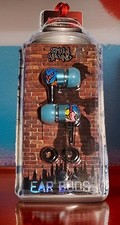 Vintage Spray Ground Graffiti Ear Buds Collectors 2009 Ipod , MP3, CD Players