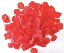 Valentine's Day Artificial Silk Red Rose Petals Bridal Party Flowers 300 pcs New