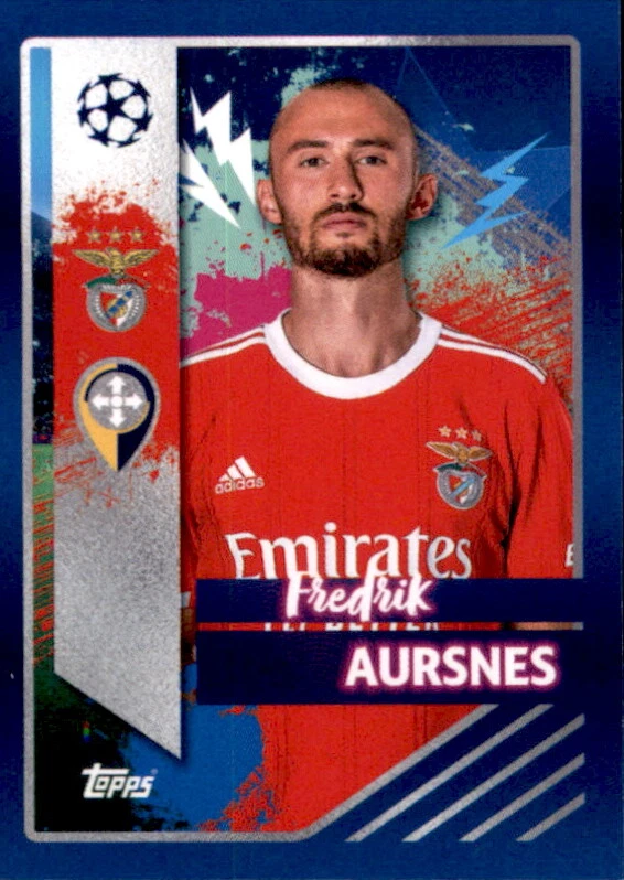 Champions League 2022/23 Sticker 657 Fredrik Aursnes Benfica Lissabon