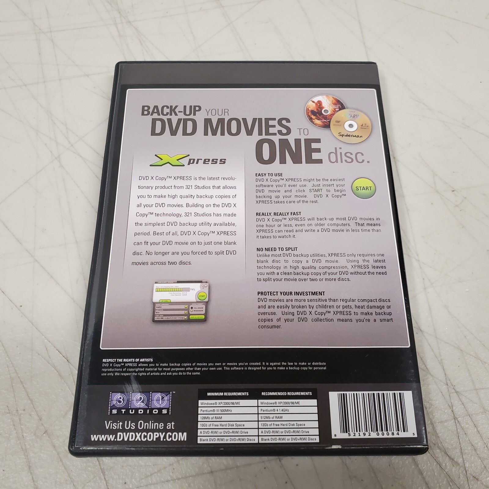 DVD X Copy Xpress Backup Copy Software 852192000845 eBay