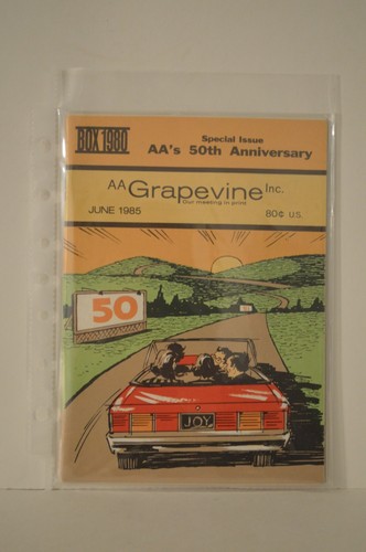 1985 AA Grapevine Alcoholics Anonymous 10 Magazines Missing February & July 1985 - Picture 8 of 12