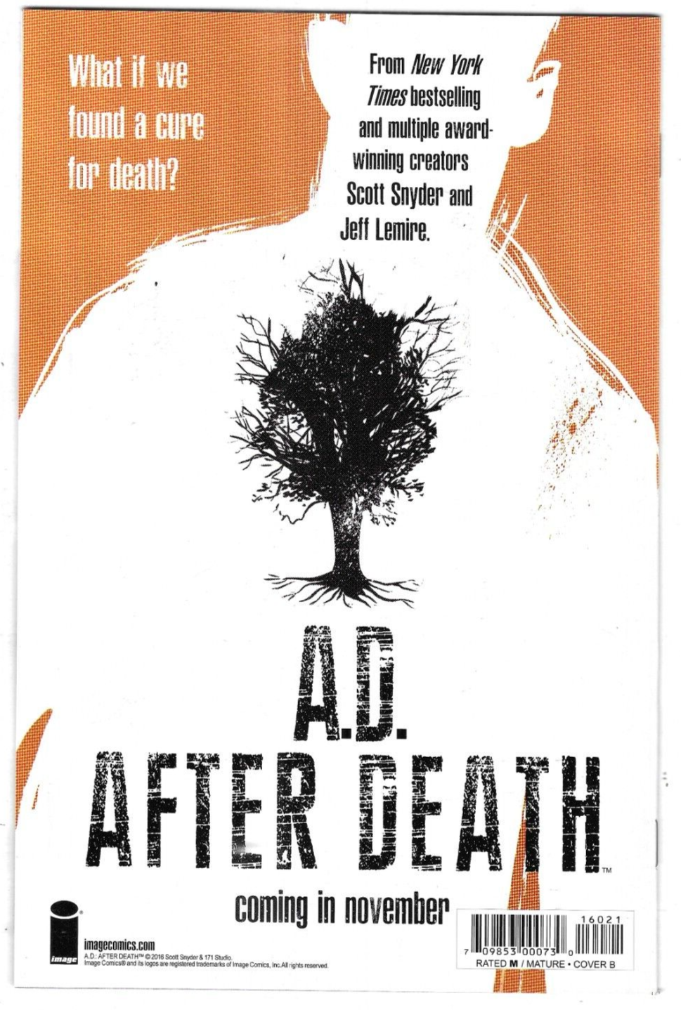 Walking Dead Comic 160 Cover B Arthur Adams Variant 2016 Kirkman Adlard