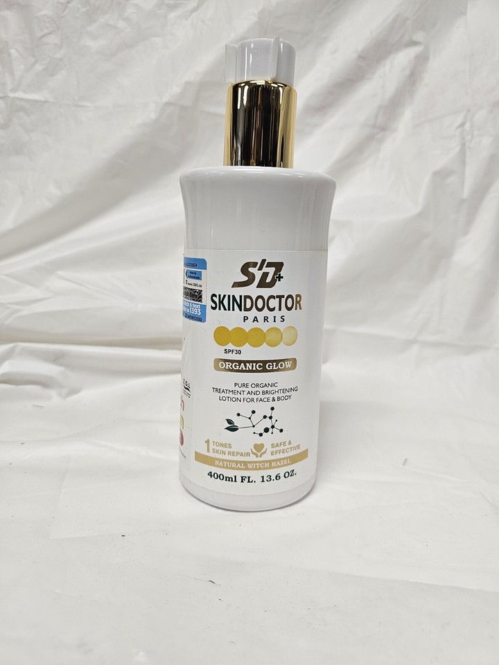 Gel Douche Exfoliant Skin Doctor Egyptian Glow - 1000 Ml, éclaircissant, 100% Naturel, Neuf