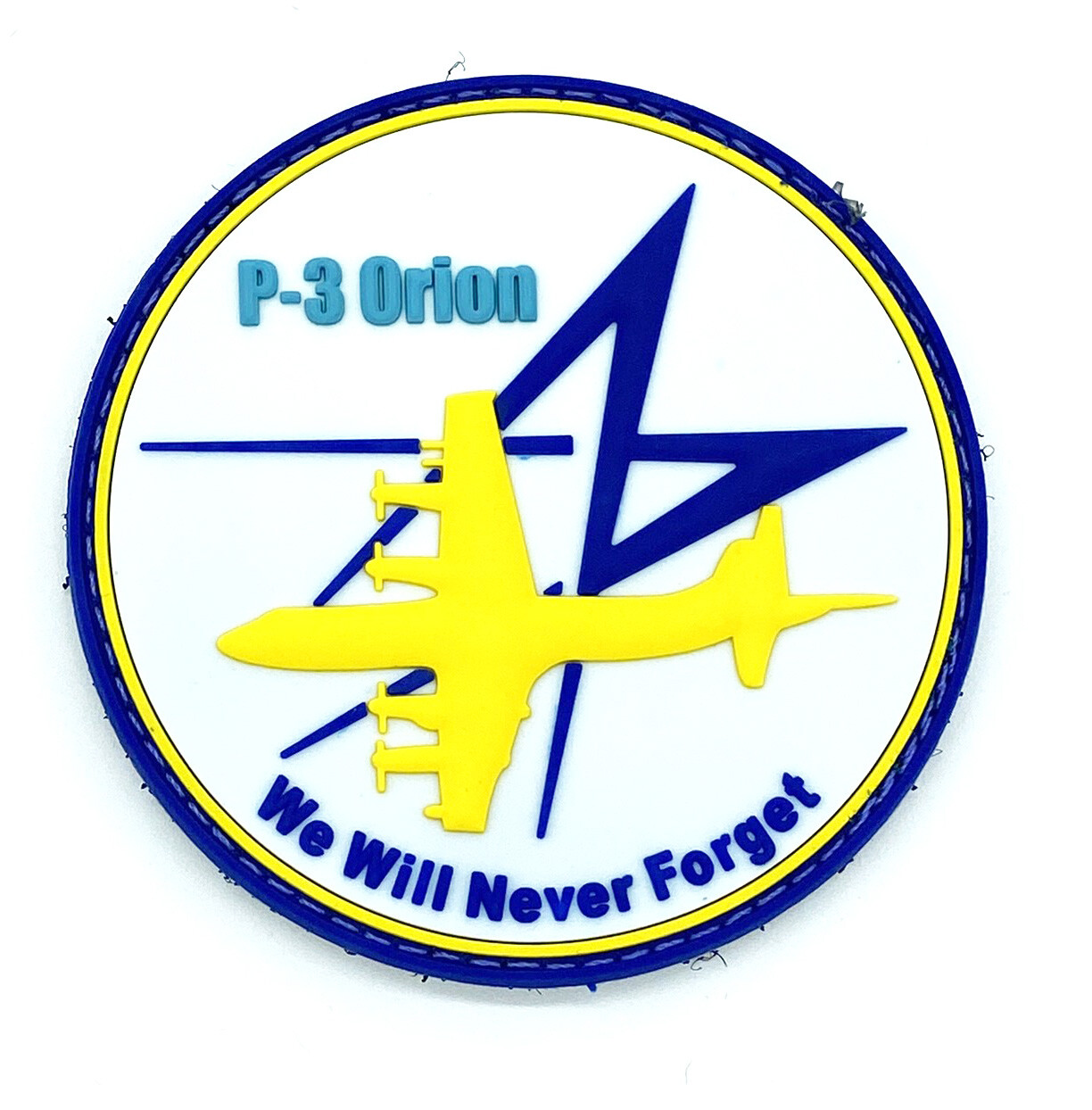 Lockheed Martin® P-3 Orion Sunset GITD PVC Patch – With Hook and Loop