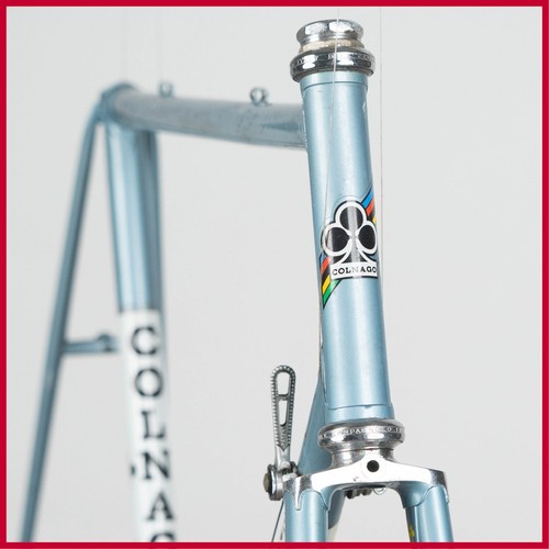 COLNAGO SUPER STEEL VINTAGE OLD ROAD RACING BIKE BICYCLE CAMPAGNOLO NUOVO RECORD