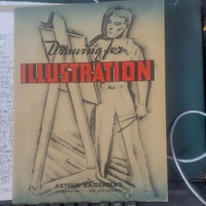 Drawing For ILLUSTRATION by Arthur Zaidenberg 1940 Art Instructor of New York UN