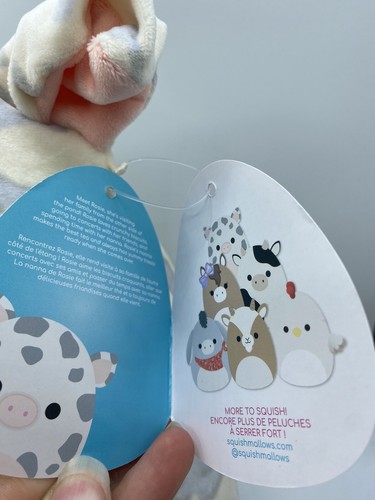 Squishmallow Rosie The Pig 12” New With Tags - Picture 5 of 11