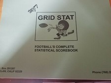 Football's Complete Statistical Scorebook-BRAND NEW-SHIPS SAME BUSINESS DAY